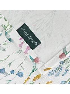 Mint Rugs Küchentextilien|Tisch- & Küchentextilien<Tischdecke "Floral And Tropical Elinor" in Weiß/ Grün/ Blau
