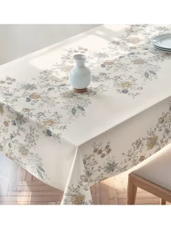 Mint Rugs Tisch- & Küchentextilien<Tischdecke "Floral And Tropical Deva" in Creme/ Türkis