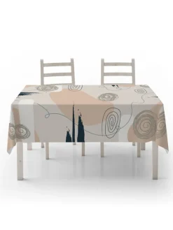 Mijolnir Küchentextilien<Tischdecke in Weiß/ Beige