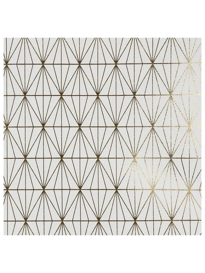 every ware Tisch- & Küchentextilien|Küchentextilien<Tischdecke in Weiß/ Gold - (L)250 x (B)140 cm