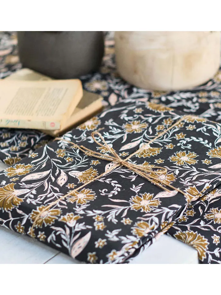 Today Küchentextilien<Tischdecke "Japur" in Dunkelblau/ Hellbraun - (L)240 x (B)140 cm