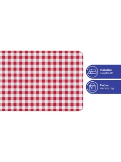 Wenko Küchentextilien|Tisch- & Küchentextilien<Tischdecke "Maximex" in Rot - (L)180 x (B)140 cm