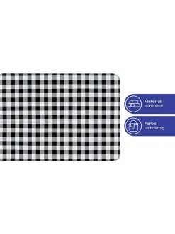 Wenko Küchentextilien|Tisch- & Küchentextilien<Tischdecke "Maximex" in Schwarz/ Weiß - (L)180 x (B)140 cm