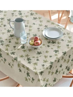 Mint Rugs Küchentextilien<Tischdecke "Natural Iri" in Creme/ Grün