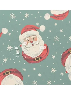 GAMUSI Küchentextilien<Tischdecke ''Noel'' in Blau/ Rot