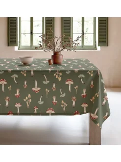Mint Rugs Küchentextilien|Tisch- & Küchentextilien<Tischdecke "Nordic Amanita" in Grün