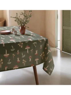 Mint Rugs Küchentextilien|Tisch- & Küchentextilien<Tischdecke "Nordic Amanita" in Grün
