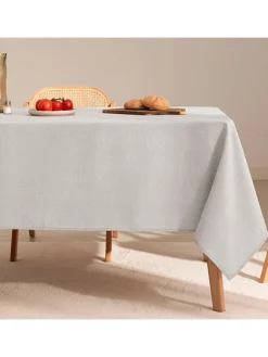 Mint Rugs Küchentextilien|Tisch- & Küchentextilien<Tischdecke "Smooth Sena" in Hellgrau