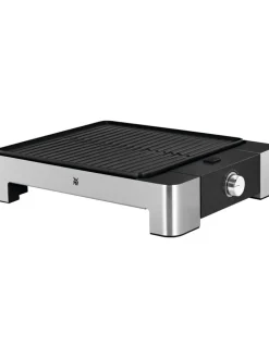 WMF Küchenelektronik<Tischgrill "Lono Quadro" in Silber/ Schwarz