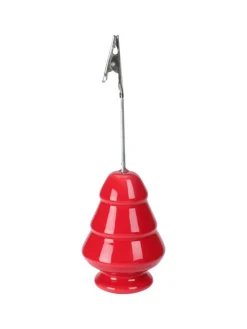 Home&Styling Collection Künstliche Weihnachtsbäume<Tischkarten-Ständer in rot