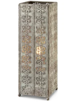 Markslojd Tischleuchten<Tischlampe "Agra" in Grau - (B)12 x (H)33,5 cm