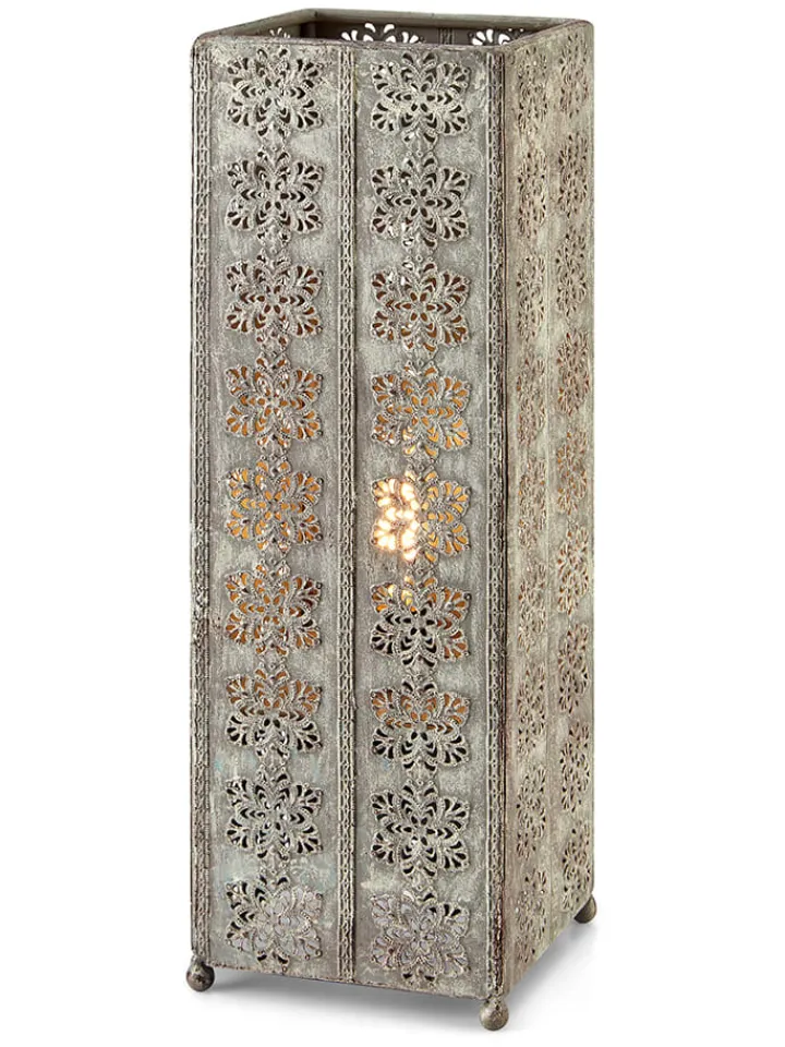 Markslojd Tischleuchten<Tischlampe "Agra" in Grau - (B)12 x (H)33,5 cm
