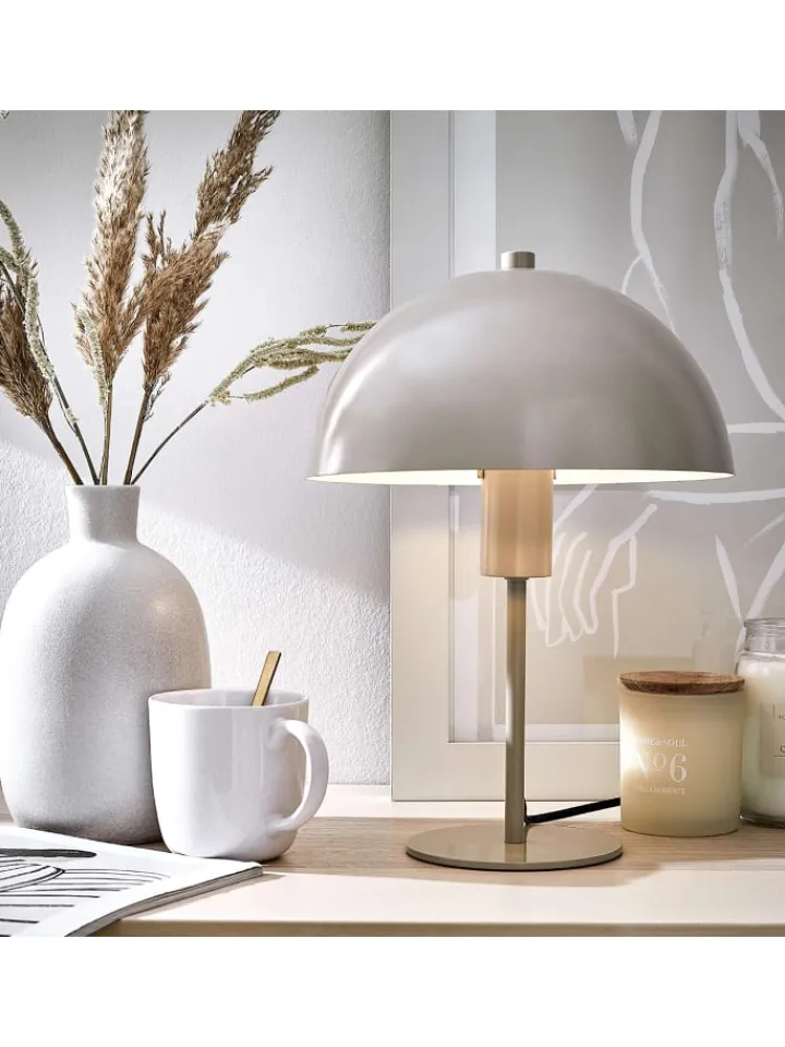 Butlers Tischleuchten<Tischlampe TOPEE in Beige