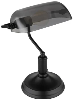 Globo lighting Tischleuchten<Tischleuchte "Antique" in Schwarz - (L)26,5 x (B)18 x (H)37 cm