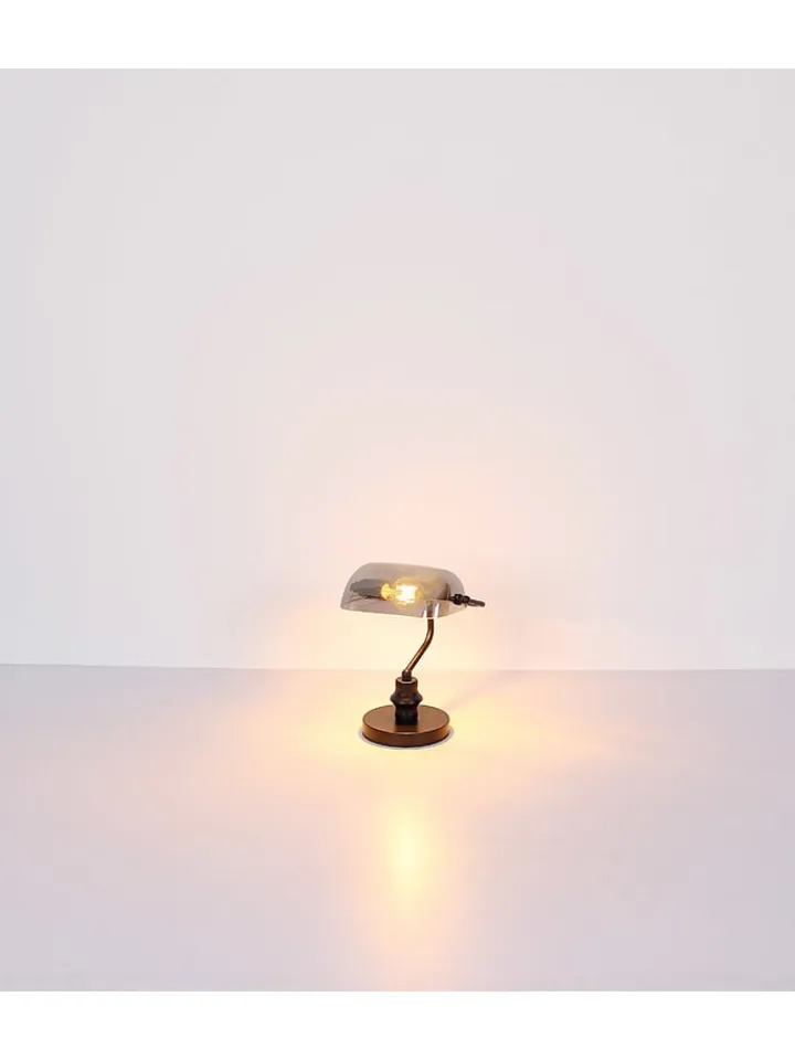 Globo lighting Tischleuchten<Tischleuchte "Antique" in Schwarz - (L)26,5 x (B)18 x (H)37 cm