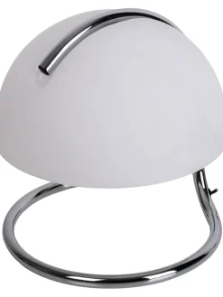 näve Tischleuchten<Tischleuchte "Burano" in Weiß - (H)25 x Ø 23,5 cm