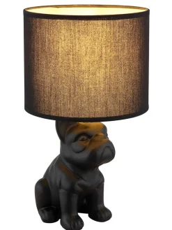 Globo lighting Tischleuchten<Tischleuchte ''Dogo'' in Schwarz - (B)23,3 x (H)40 x (T)22 cm