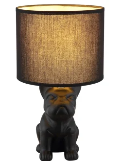 Globo lighting Tischleuchten<Tischleuchte ''Dogo'' in Schwarz - (B)23,3 x (H)40 x (T)22 cm