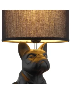 Globo lighting Tischleuchten<Tischleuchte ''Dogo'' in Schwarz - (B)23,3 x (H)40 x (T)22 cm
