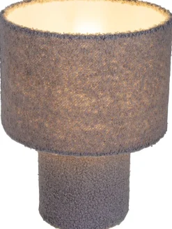 näve Tischleuchten<Tischleuchte "Fluffy" in Grün - (H)31 x Ø 23 cm