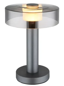 Globo lighting Tischleuchten<Tischleuchte "GRANT" in gray