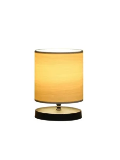 ABERTO DESIGN Tischleuchten<Tischleuchte in Beige - (H)22 x Ø 15 cm