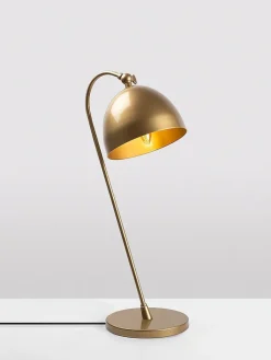 Opviq Tischleuchten<Tischleuchte in Gold - (H)54 x Ø 18 cm
