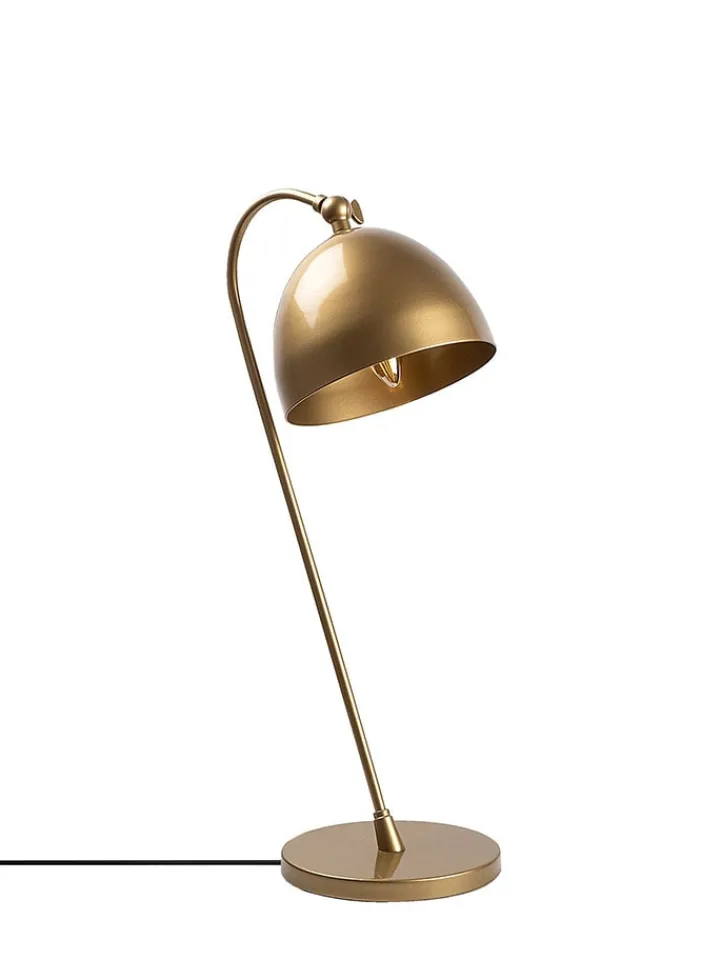 Opviq Tischleuchten<Tischleuchte in Gold - (H)54 x Ø 18 cm