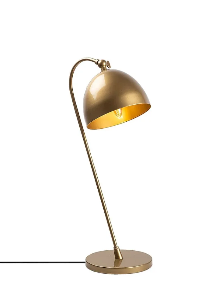 Opviq Tischleuchten<Tischleuchte in Gold - (H)54 x Ø 18 cm