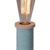 näve Tischleuchten<Tischleuchte in Hellblau - (H)12 cm