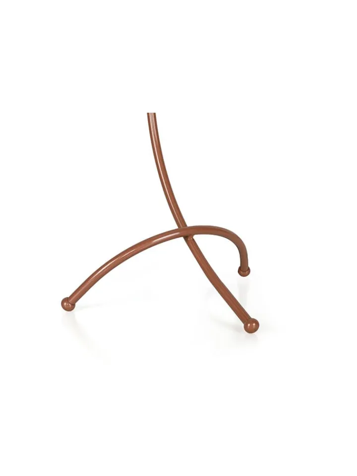 ABERTO DESIGN Tischleuchten<Tischleuchte in Weiß/ Hellbraun - (B)23 x (H)43 cm