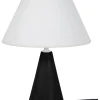 Tosel Tischleuchten<Tischleuchte in Weiß/ Schwarz - (H)32 cm