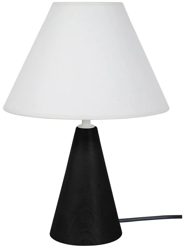 Tosel Tischleuchten<Tischleuchte in Weiß/ Schwarz - (H)32 cm