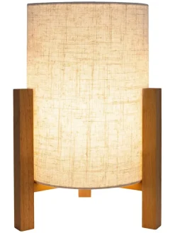 näve Tischleuchten<Tischleuchte "Matilda" in Beige - (H)32 x Ø 22 cm