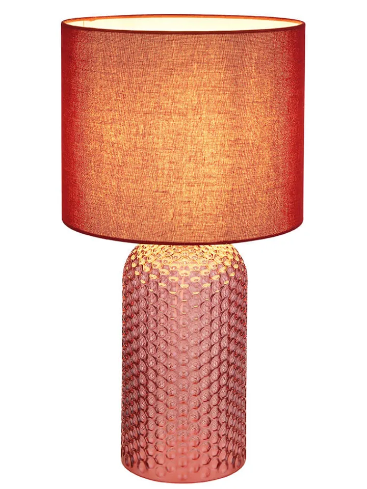 Globo lighting Tischleuchten<Tischleuchte "Sofia" in Orange - (H)50 x Ø 26,5 cm