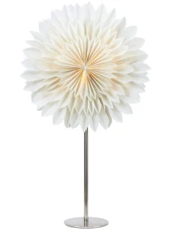 Marksljöd Tischleuchten<Tischleuchte "Solina" in Weiß - (B)35 x (H)63 x (T)14 cm