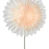Marksljöd Tischleuchten<Tischleuchte "Solina" in Weiß/ Silber - (B)48 x (H)75 x (T)16 cm