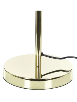 Beliani Stehleuchten<Tischleuchten SENETTE in Gold - (W) 24 x (H) 44 x (L) 24 cm