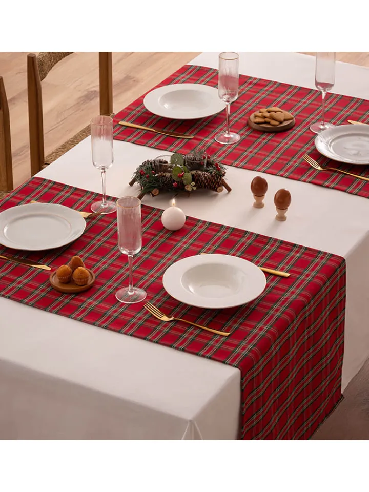 Mint Rugs Küchentextilien<Tischläufer "Christmas Naibi" in Rot