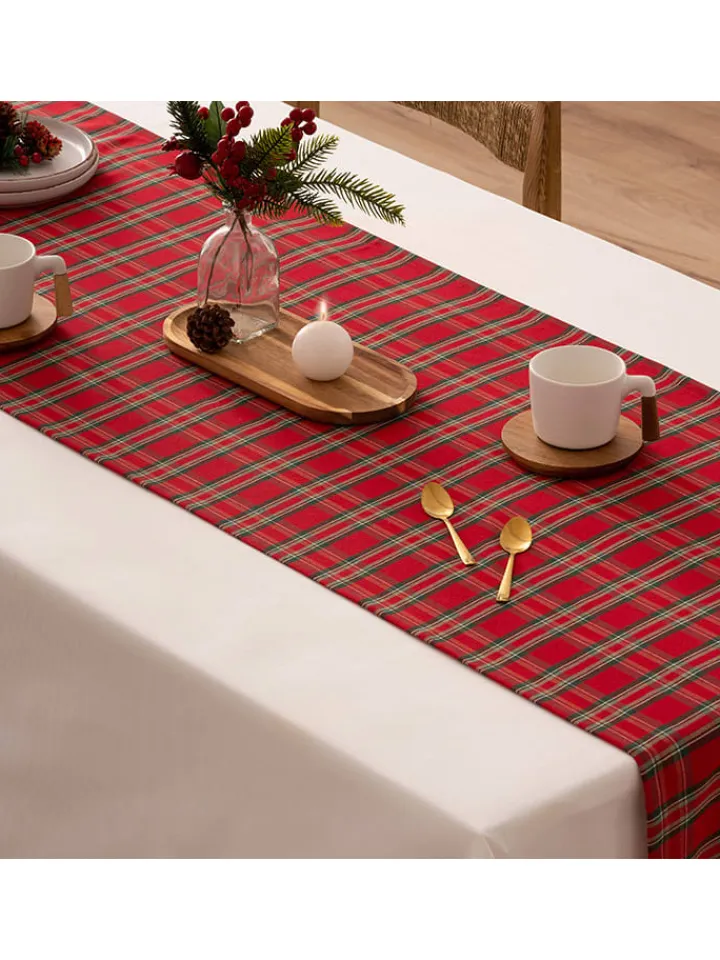 Mint Rugs Küchentextilien<Tischläufer "Christmas Naibi" in Rot