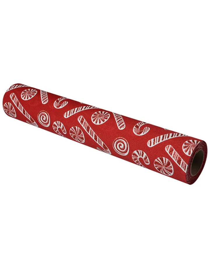 Clayre & Eef Küchentextilien|Tisch- & Küchentextilien<Tischläufer in Rot - (L)275 x (B)28 cm