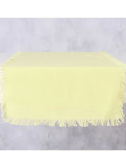 Boltze Küchentextilien|Tisch- & Küchentextilien<Tischläufer "Lenea" in Gelb - (L)140 x (B)40 cm