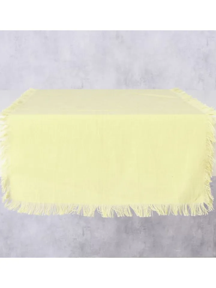 Boltze Küchentextilien|Tisch- & Küchentextilien<Tischläufer "Lenea" in Gelb - (L)140 x (B)40 cm