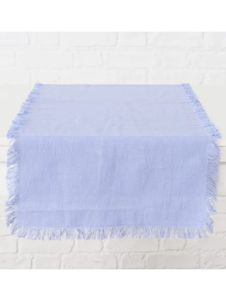 Boltze Küchentextilien|Tisch- & Küchentextilien<Tischläufer "Lenea" in Hellblau - (L)140 x (B)40 cm