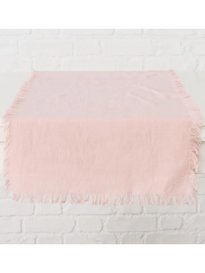 Boltze Küchentextilien|Tisch- & Küchentextilien<Tischläufer "Lenea" in Rosa - (L)140 x (B)40 cm