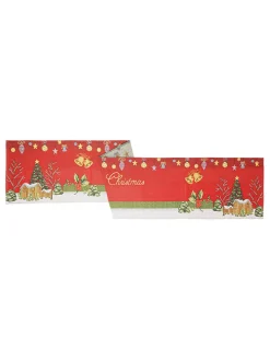 Bizzotto Küchentextilien|Tisch- & Küchentextilien<Tischläufer "Magical" in Rot - (L)183 x (B)33 cm