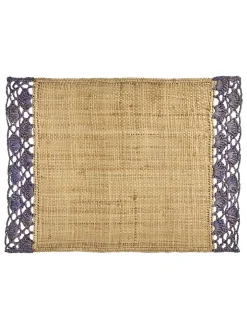 Rice Aufbewahren & Servieren<Tischset in Beige/ Grau - (L)32 x (B)44 cm