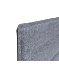 MCW Paravents<Tischtrennwand G76, 100x30cm grau