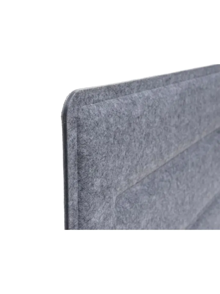 MCW Paravents<Tischtrennwand G76, 100x30cm grau