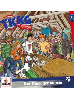 United Soft Media Hörbücher<TKKG Junior - Der Fluch der Mumie,1 Audio-CD